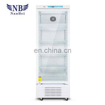 Glass door medication pharmacy lab vaccine refrigerator price