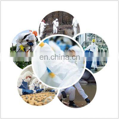 Chemical Food Industry Painting Type 5 6 Disposable Microporous Coveralls photo-5