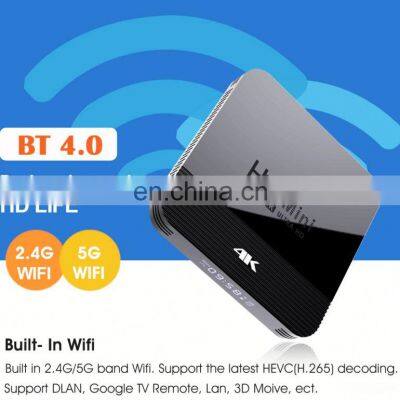 Free Movies Amlogic S905x3 tv Box 8K 4GB RAM 64GB ROM Android 9 BT Dual Wifi Set Top Box photo-2