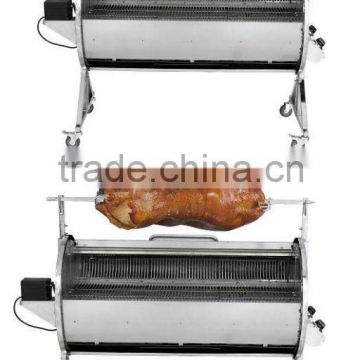 Spit roast with rotisserie