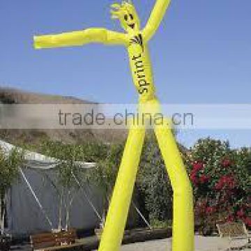 waterproof two legs inflatable air dancing man inflatable sky man