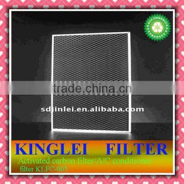 Activated carbon filter/A/C conditioner filter