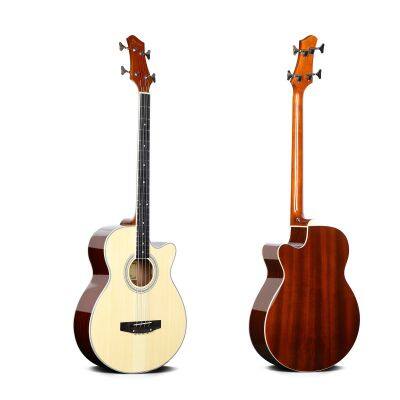 Good price wood acoustic bass 4 strings made in China for sale