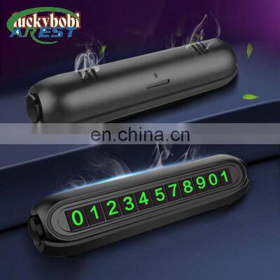 Car Styling Temporary Parking Card Phone Number Card Plate Telephone Number Car Park Stop In Car-styling Automobile Accessories