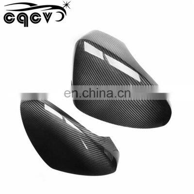 carbon fiber black side mirror cover for porsche Panamera 970 971 with mirror cap