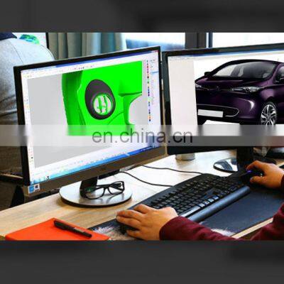 Custom Car Interior Decoration Protection Abs Air Vent Wind Outlet Frame Panel Cover Trim For Renault Zoe E-tech Electric 2021 photo-5