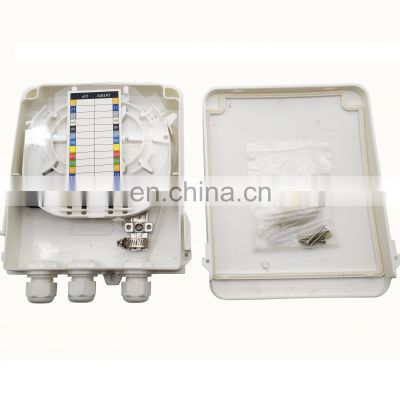 4 Fiber Distribution Box with Adapter PC ABS  Fiber Termination Box 4 Port FDB Fiber Pigtail  Adapter