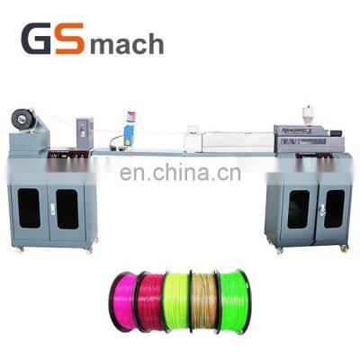 mini lab 3d printer filament extruder/small 3d printer filament extrusion machine