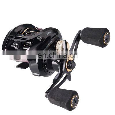 Baitcasting Reel 6+1BB 5KG Max Drag 6.5:1 High Speed Saltwater Carp Fishing Reel