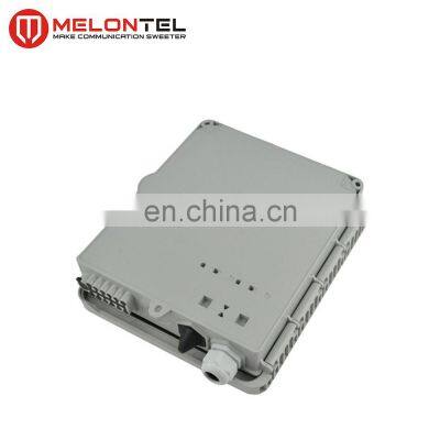 MT-1401 Cheap Price Pole Mount Type Outdoor Waterproof PP Plastic 8 Core Small Fiber Optic Junction Box With 1x8 PLC Splitter photo-5