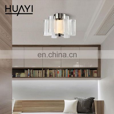 HUAYI New Design Simple Style Modern Decoration 28.5W Indoor Bedroom Living Room LED Ceiling Light