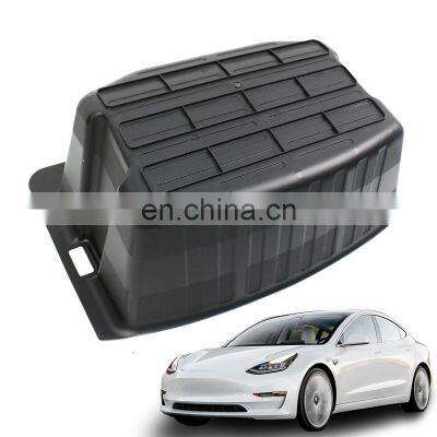 All Weather Car Interior Accessories Custom Fit Rear Trunk Storage Box Organizer For Tesla Model Three