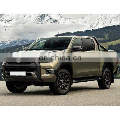 100% FIT complete car body kit include front bumper fender hood headlights tail lights for Toyota Hilux Vigo up to 2021 ROCCO