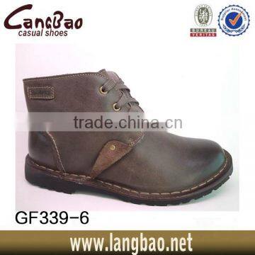 fish men boots leather casual boots