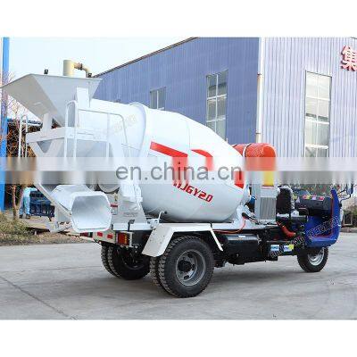 Three-wheel concrete mixer tank truck/2m3 concrete mixer trucks