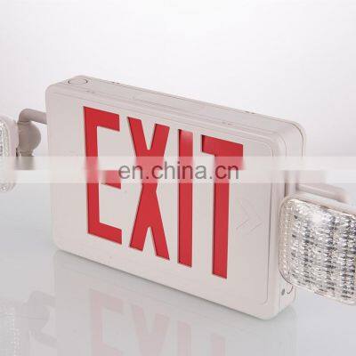 Double Head LED Emergency Light Fire Sign LED Emergency Exit Emergency Light for Stair