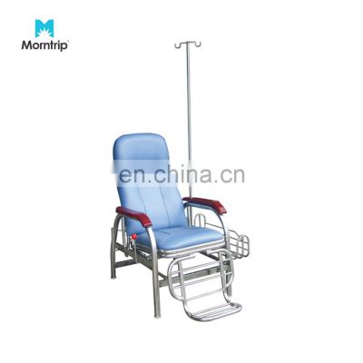 Hot Selling Adjustable Lying Down Infusion Chair Outpatient Hanging Infusion Chair Full Lying Transfusion Chair For Sale