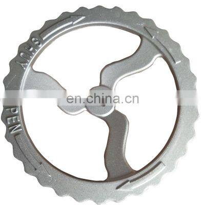 Custom Hardware WCB Valve Parts Handwheels Sand Casting Gate Butterfly Valve Parts Hand Wheel