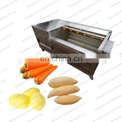 Vegetable Brush Washer Peeling Machine Potato Washing Machine