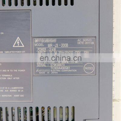 Original MR-J3-200B Servo Motor Driver MR-J3-200B Unit Drive Module Servo Drive PLC Controller photo-5