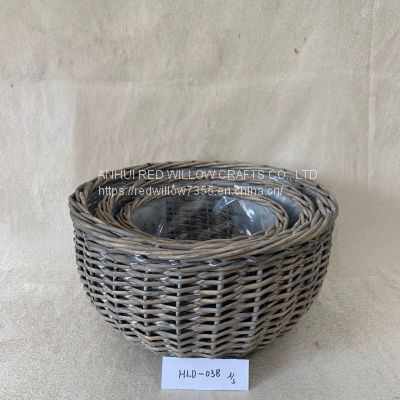 Plant Storage Basket/Wicker Storage Basket For Flower Fruit