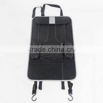 Deluxe 1680D Car Organizer Set Include Backseat Car Organizer For Ipad And Air Vent Car Pouch photo-2