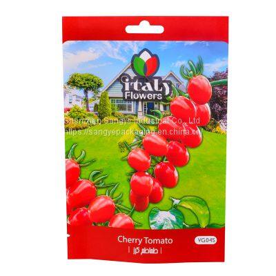Customizable Offset Printing Recyclable Waterproof Paper Bag For Vegetable Seed