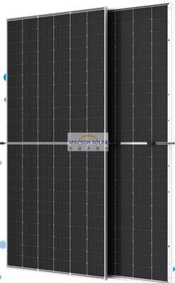 675Вт - 700Вт N-типные Топкон 210-мм двустеклянные двухсторонние монокристальные солнечные модули