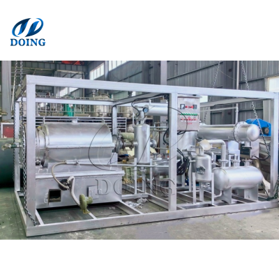 Newly Technology Used Tyre to to Fuel Oil Machine Waste Plastic Continuous Pyrolysis Plant photo-5