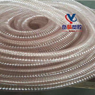 PU Polyurethane Copper-plated Steel Wire HoseImported Material: Sanitation Road Sweeper, Dust Collection Pipe photo-5