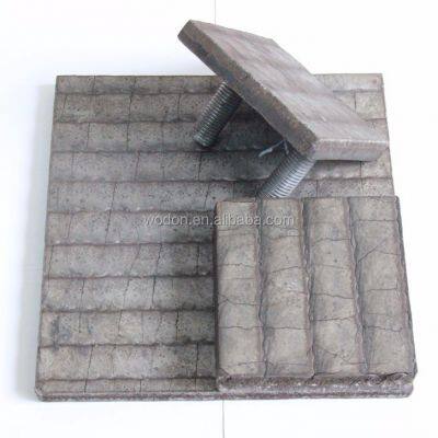 CCO hardfacing bimetal chromium carbide  steel wear resistant plate WODON