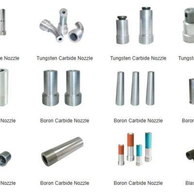 Sand spray nozzle