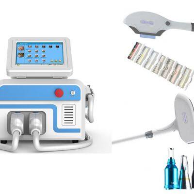 Portable Beauty Salon Use Multi-functional Hair and Tattoo Removal Machine