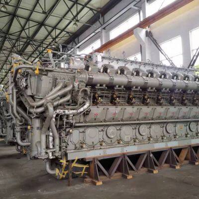 STX-MAN 18V32/40 HFO generator set 8640KW for power plant