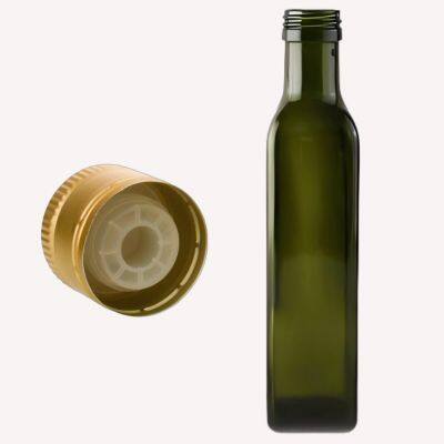 Aluminium Olive Oil Bottle Caps 31.5X24mm Easy Open Aluminum Lid photo-4