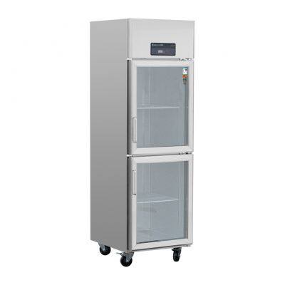 Heavy-Duty American Commercial Refrigerator With Upright Glass Door Design photo-2