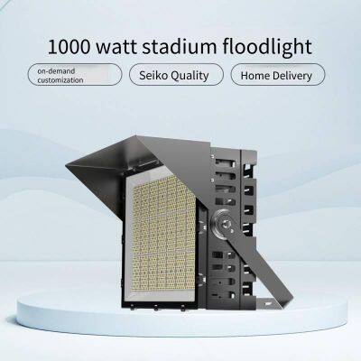 High-power Led Floodlights 1000w, Waterproof and Energy-efficient for Outdoor Night Construction, 500w High-brightness Stadium Lights photo-2
