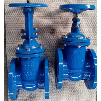 DIN Standard DN150 PN16 GG25 Cast Iron WCB Flange Gate Valve Non Rising Stem Hard Seal Gate Valve photo-5