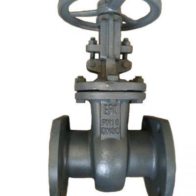 GOST Cast Steel Hard Seal Gate Valve Russian Standard 12820 Flange End Rising Metal Seat Gate Valve Gate Valve Z41H 25/40/63 photo-4