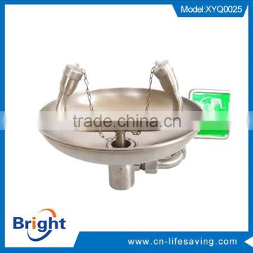 Manufacturer!!! stainless steel wall mounted eyewash