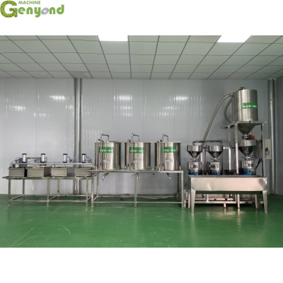 Shanghai Factory Complete Small Tofu Production Plant Processing Line