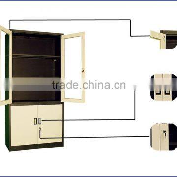 Outdoor Patio Furniture Space Saving Home Office Filing Cabinet Fashion Color Storage File Cupboard photo-3