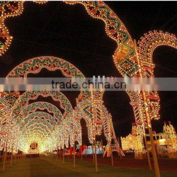 christmas arch decoration light