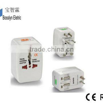 Old Friend's Gifts All in One Universal International Plug Adapter World Travel AC Power Charger Adaptor with AU US UK EU Plug