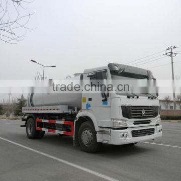 2015 yuanyi high quality 8-16CBM Sewage Suction truck for sale