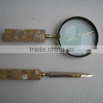 Letter Opener with Magnifying glass set