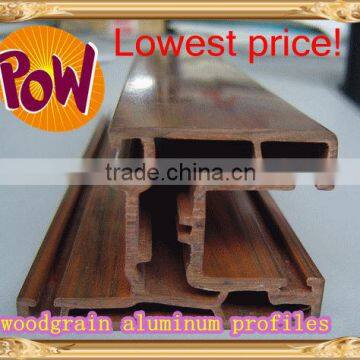 High Quality Kitchen Cabinet Powder Coated and Woodgrain Aluminium Profile photo-4