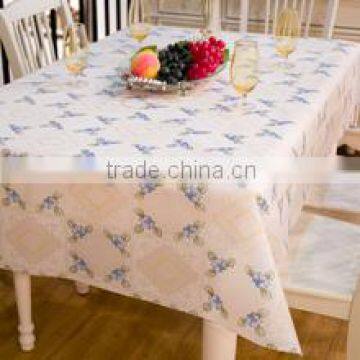 printed PVC table cloth