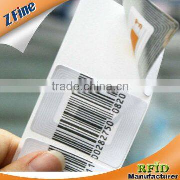 13.56mhz rfid adhesive label / 860-960mhz inlay/860-960mhz rfid inlay/aluminum etched rfid uhf wet inlay