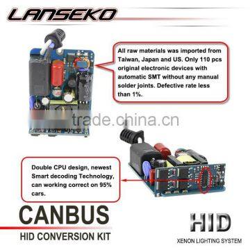 Canbus 35w Error Free Hid Light 3000k-30000K Metal Ballast 45w/75w H11 H1 Hid Xenon Kit